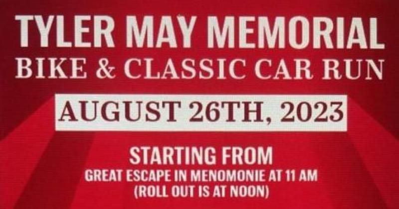 TYLER MAY Memorial Bike & Classic Car Run