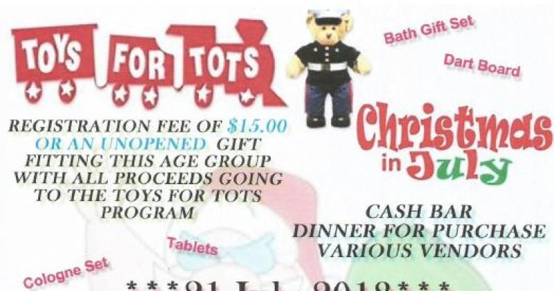 "Toys for Tots" Christmas In July