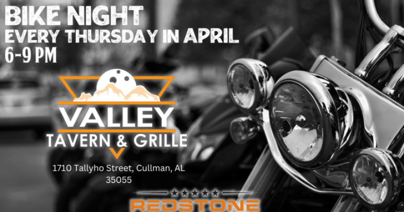 Bike Night @ Valley Tavern & Grille