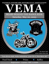 VEMA New Bern Bears Behind the Badge Ride