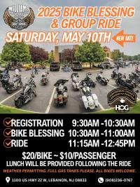 WILLIAMS HARLEY-DAVIDSON BIKE BLESSING, GROUP RIDE & BBQ