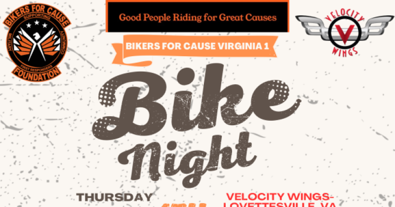 Bikers for Cause Virginia 1 Bike Night