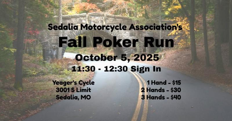 SMA Fall Poker Run