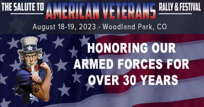 Annual Salute to American Veterans Rally & Festival 2023