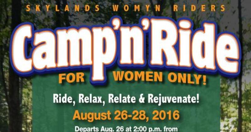 Skylands Womyn Riders Camp N Ride 2016