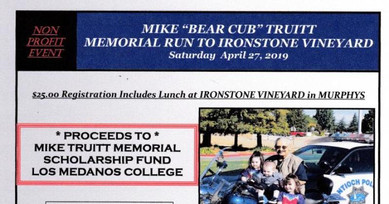 Mike "Bear Cub" Truitt Memorial Ride