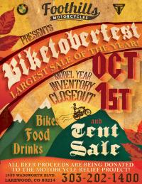 Biketoberfest Tent Sale!