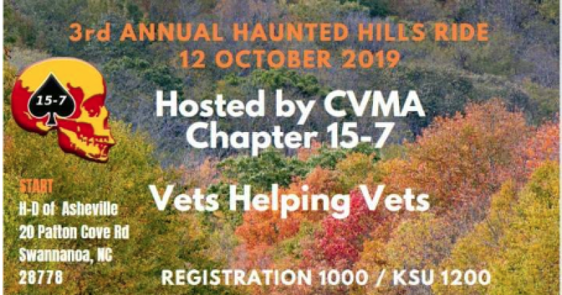 3rd Annual Haunted Hills Ride