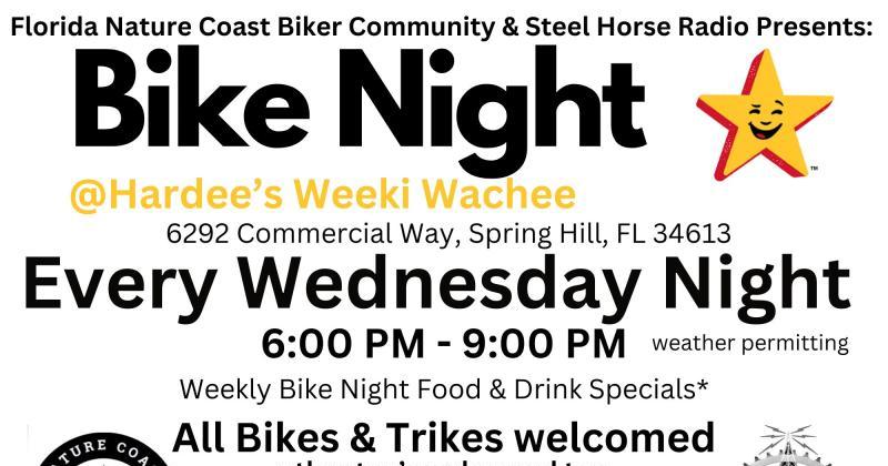 Hardee's Weeki Wachee Bike's Trikes Night