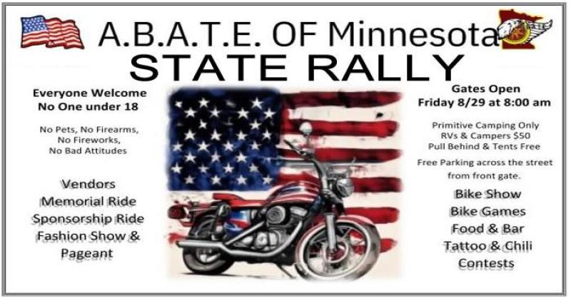 Minnesota A.B.A.T.E. State Rally 2025