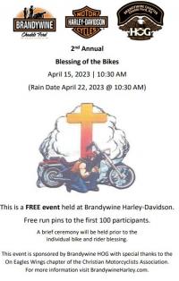 Brandywine H-D Bike Blessing