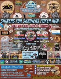 AMG Presents "Shiners Poker Run' On Moonshine Trail!