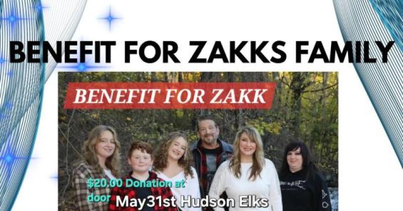 Benefit for Zakks Family