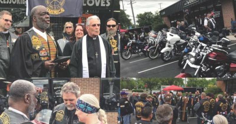 Hogs and Heroes Bike Blessing
