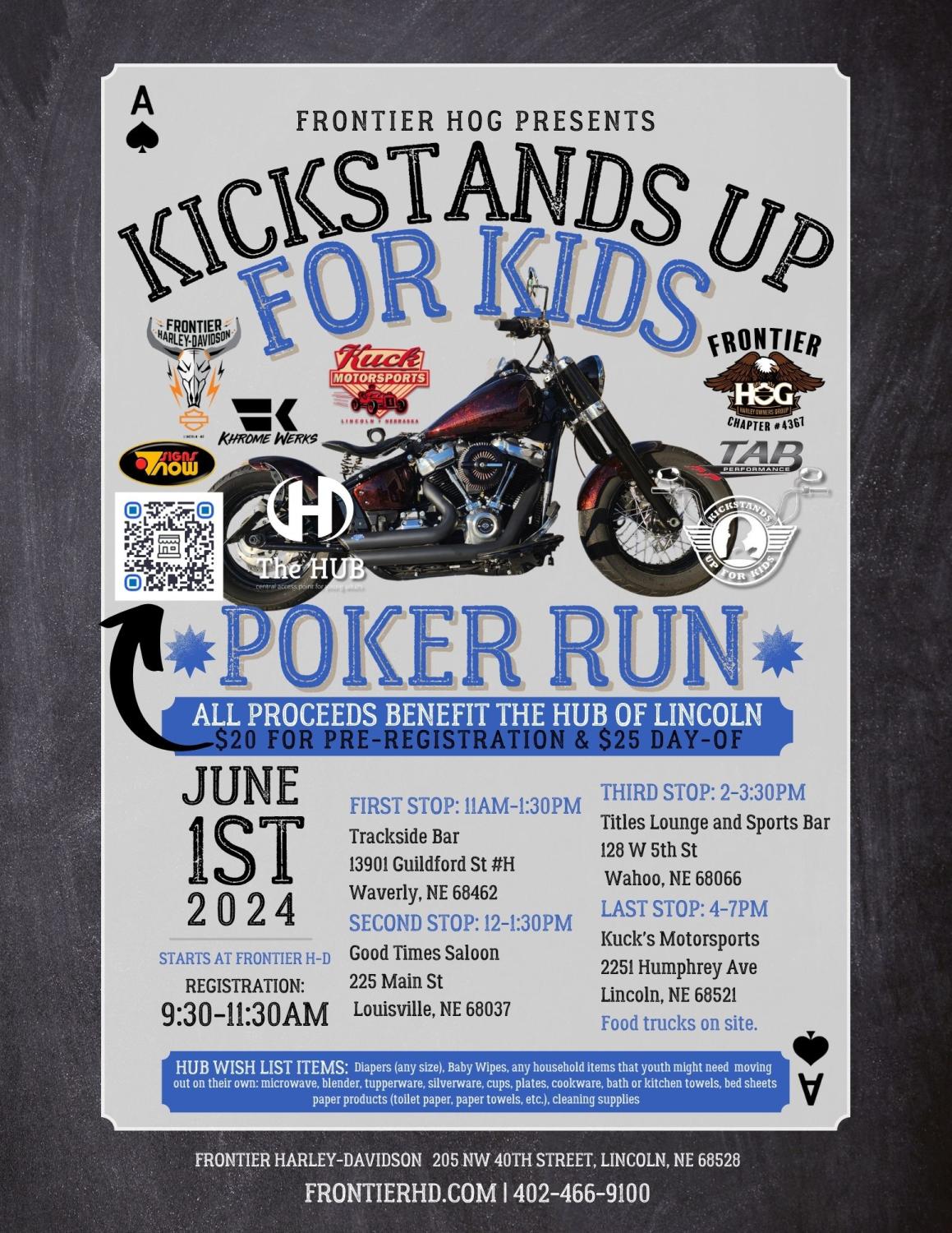 KICKSTANDS UP FOR KIDS