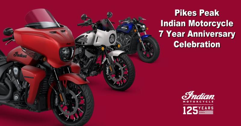 Pikes Peak Indian Motorcycle 7 Year Anniversary Celebration