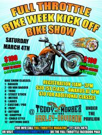 Bike Week Kick Off Bike Show