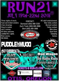 Run 21 Motorcycle Rally 2018