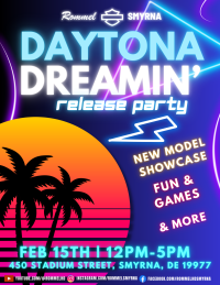 Daytona Dreamin' 2025 Reveal Party