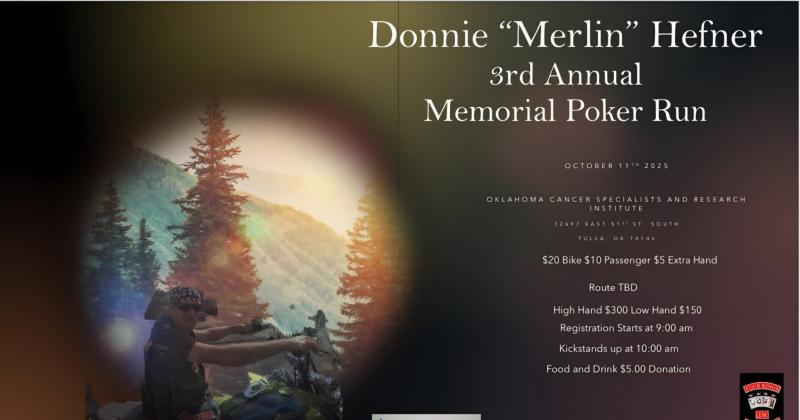 3rd Annual Merlins Memorial Ride