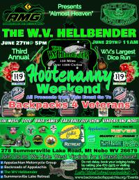 AMG/BOA Presents The W.V. HELLBENDER Hootenanny Weekend 2025!