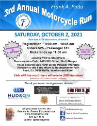 3rd Annual Frank Pinto Foundation MC Run