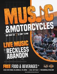 Music & Motorcycles at Freedom Valley Harley-Davidson