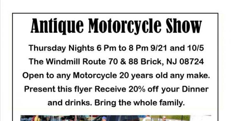 Antique Motorcycle Show  