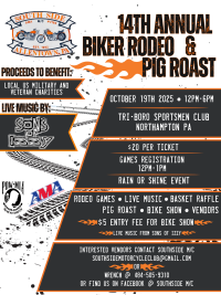 SSMC 14th ANNUAL BIKER RODEO AND PIG ROAST