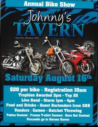 Johnny’s Tavern Annual Bike Show 