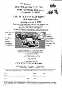 Car and Bike Show at Zinc City