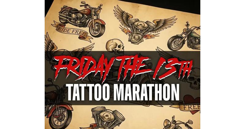 Friday the 13th Tattoo Marathon