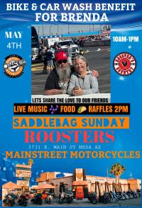 Benefit for Brenda Car, Bike Wash & Raffle