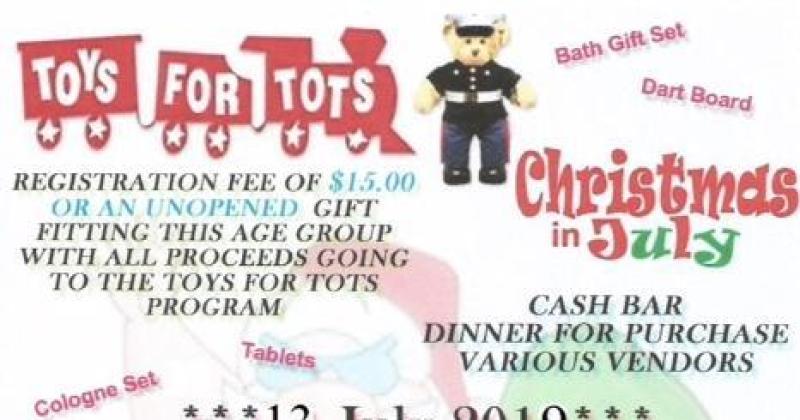 Toys for Tots Christmas in July