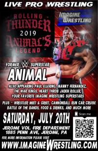 Rolling Thunder Animals Legend 2019