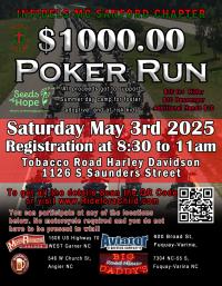 $1000.00 Poker Run - Ride for a Child