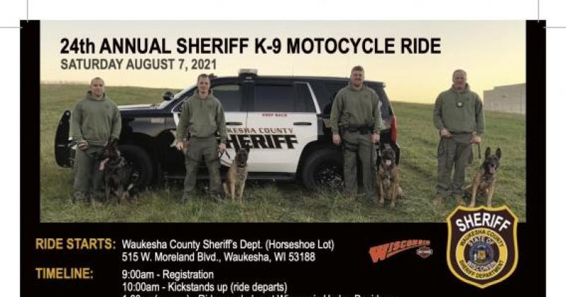 Waukesha County K-9 Ride 2021