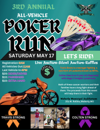 3rd Annual Charity Poker Run