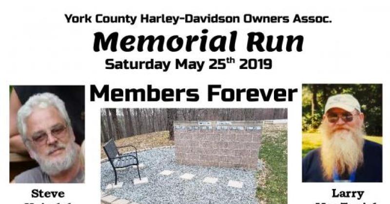 Memorial Run – York County Harley-Davidson Owners Assoc.