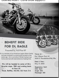 Benefit Ride for DL Ragle