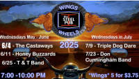 Wings & Wheels at The Steel Pub