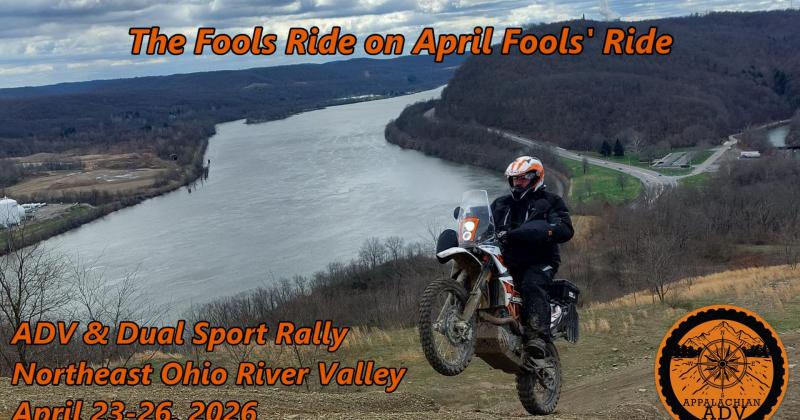 The Fools Ride on April Fools Ride ADV & Dual Sport Rally