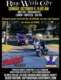 D.A.R.E. To Ride With C.A.P.T. Bike Run