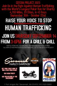 Human Trafficking Poker Run- GOTCHA Project