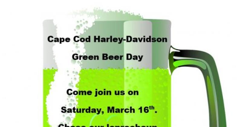 Green Beer Day @ Cape Cod Harley