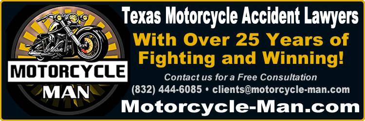 Motorcycle Man - Texas Motorcycle Injury Attorney
