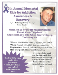 5th Annual Memorial Ride for Addiction Awareness and Recovery