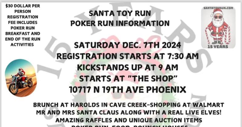 16th Annual Santa Toy Run 