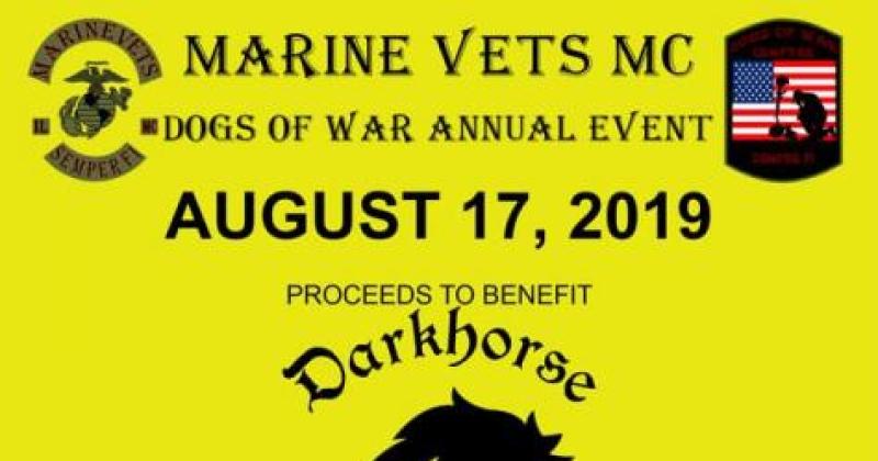 Marine Vets MC Dogs Of War Annual Event
