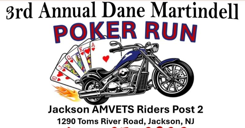 3rd annual Dane Martindell Poker Run